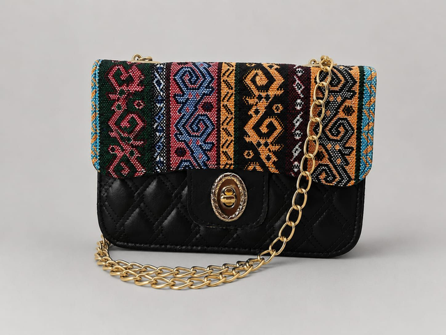 Borsa Kilim black