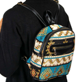 Zainetto stile Kilim blu
