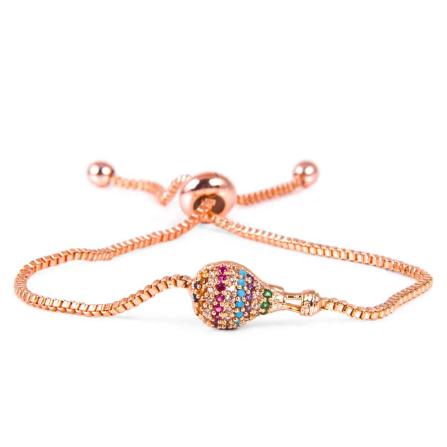 Bracciale Mongolfiera bronzo rosato