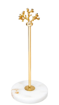 Porta rotolo Mermer Gold