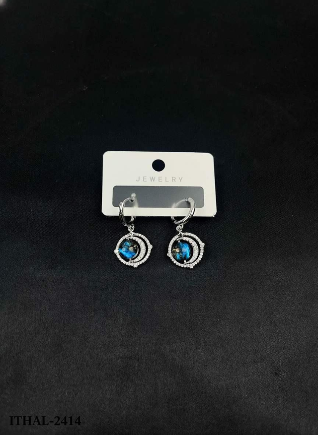 Orecchini  luna blu