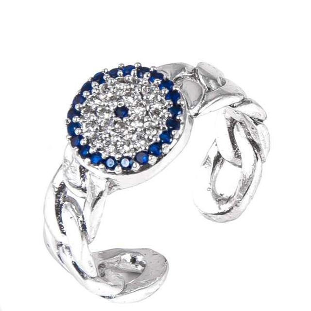 Anello Nazar Örgü Silver