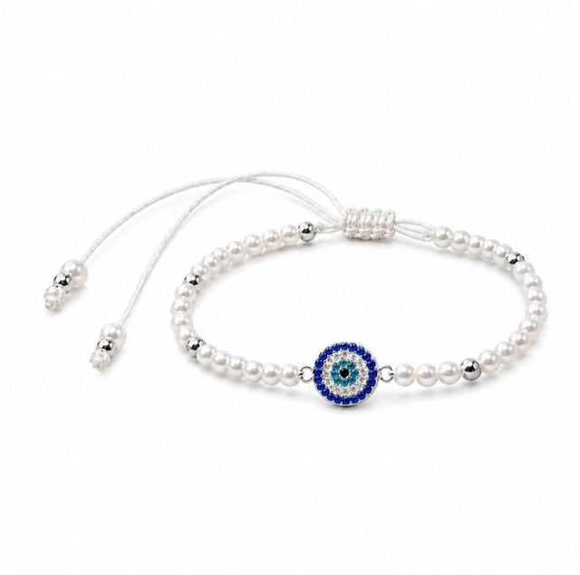 Bracciale Nazar bianco