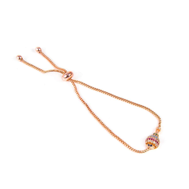 Bracciale Mongolfiera bronzo rosato