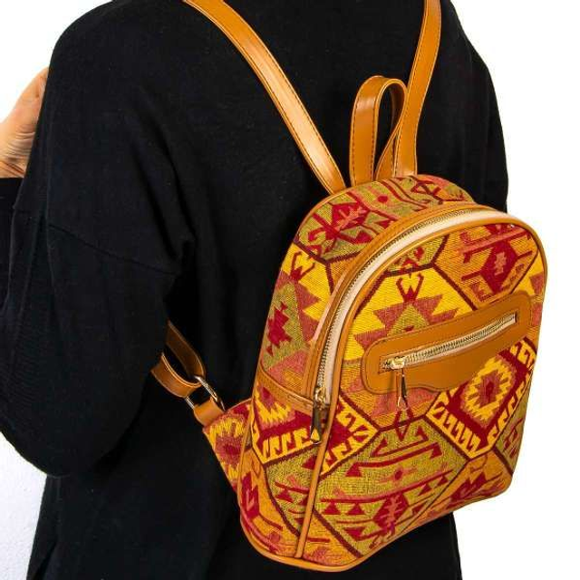 Zainetto stile Kilim rosso