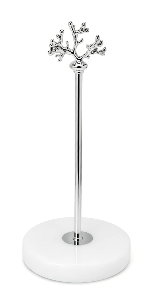 Porta rotolo Mermer Silver